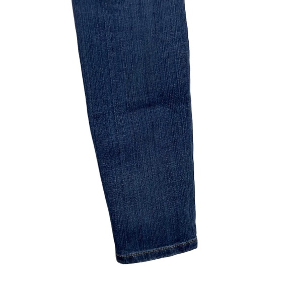 Current/Elliott The Stiletto Dark Shredded Distressed Mid Rise Ankle Jeans 25 - Picture 12 of 16